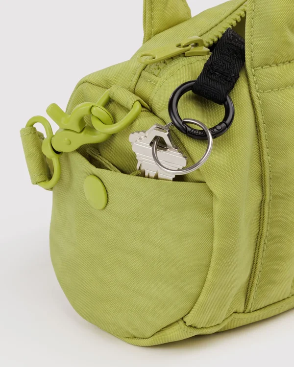 Small Nylon Duffle Bag - Chartreuse