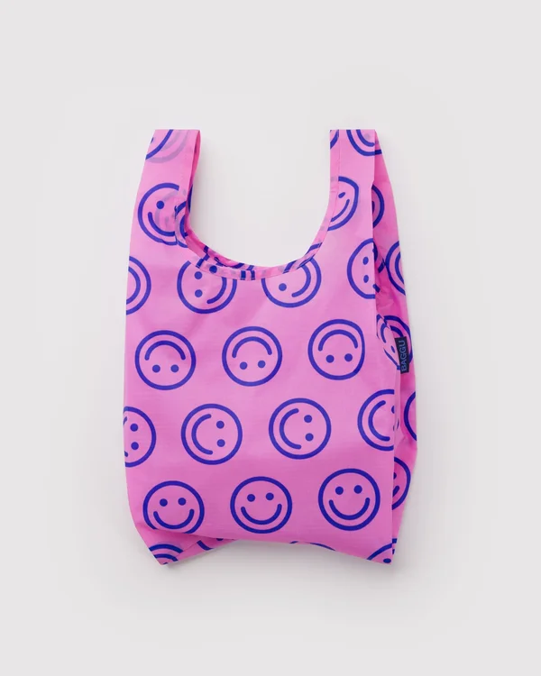 Baby Baggu - Pop Pink Happy - Material: ripstop-nylon