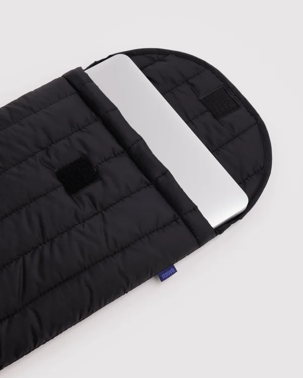 Puffy Laptop Sleeve 16" - Black - Size: OS