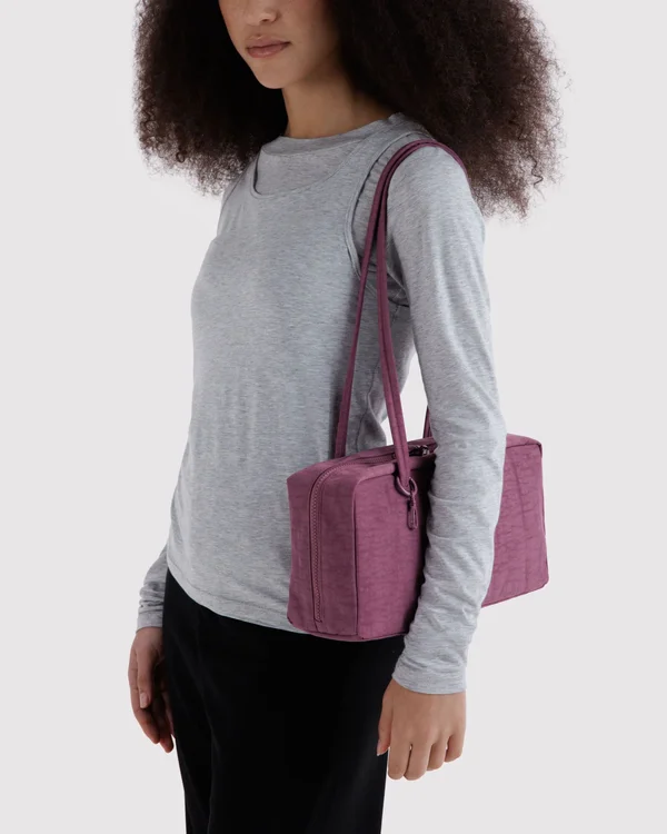 Nylon Bowler Bag - Wild Plum - Size: OS