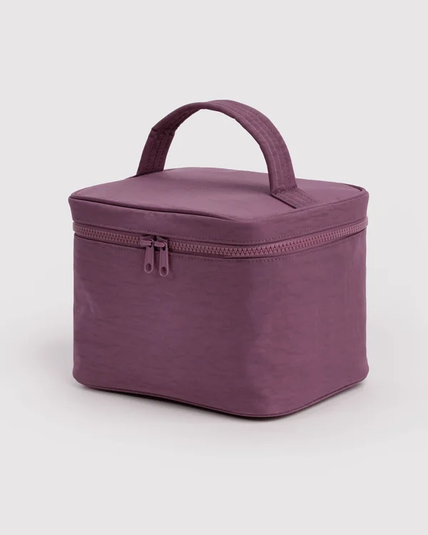 Large Cosmetic Case - Wild Plum - Material: heavyweight-nylon