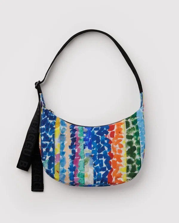 Medium Nylon Crescent Bag - Untitled Alma Woodsey Thomas - Size: OS