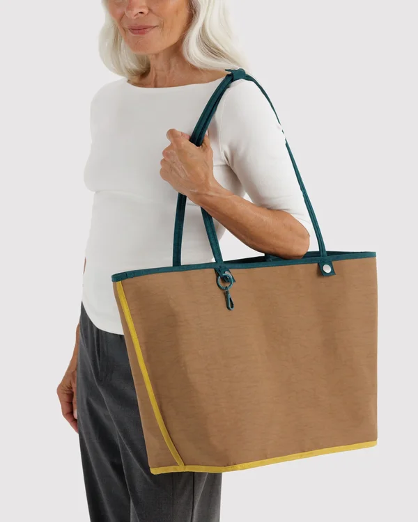 Large Nylon Reversible Tote - Deep Sea Mix - Material: heavyweight-nylon