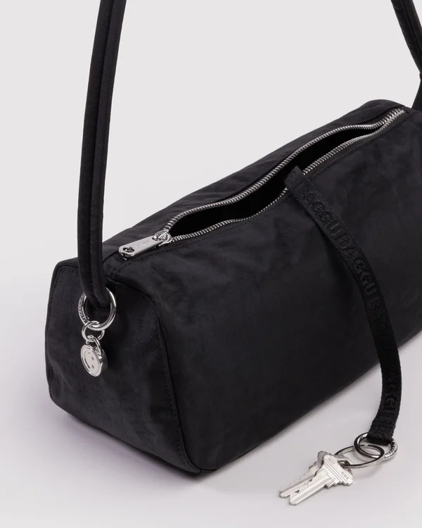 Nylon Loaf Bag - Black - Size: OS
