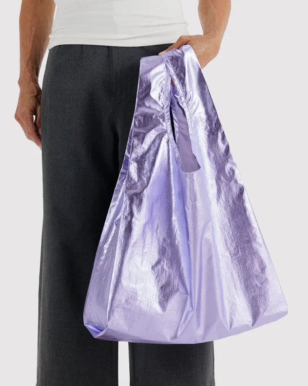 Standard Baggu - Lavender Metallic - Size: OS