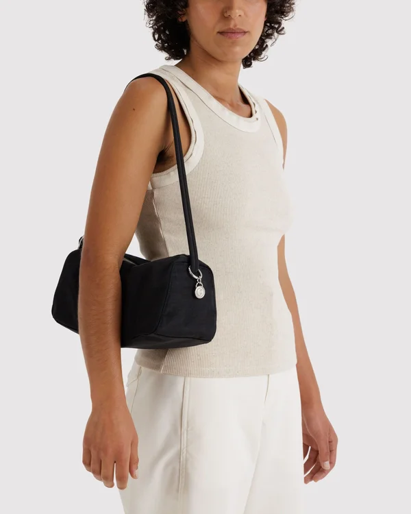 Nylon Loaf Bag - Black - Size: OS