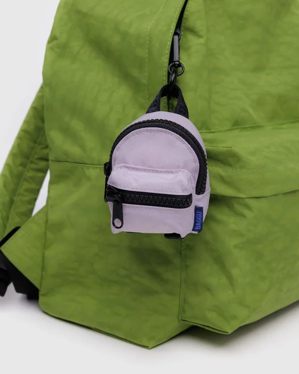 Backpack Charm - Dusty Pink - Material: heavyweight-nylon