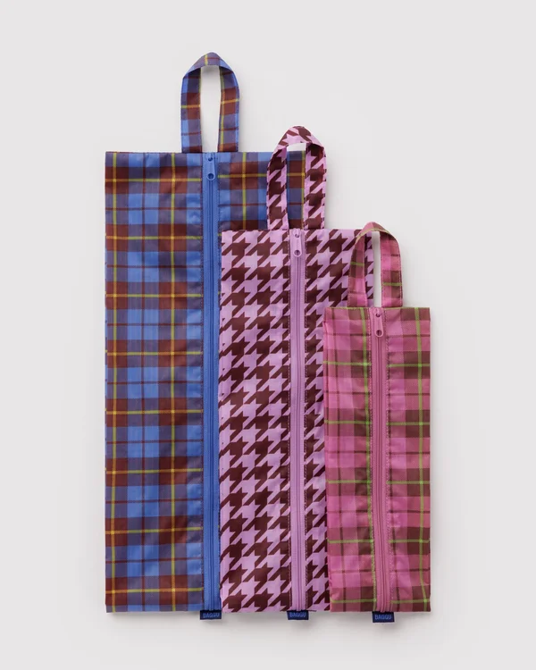 3D Zip Set - Check Mix - Material: ripstop-nylon